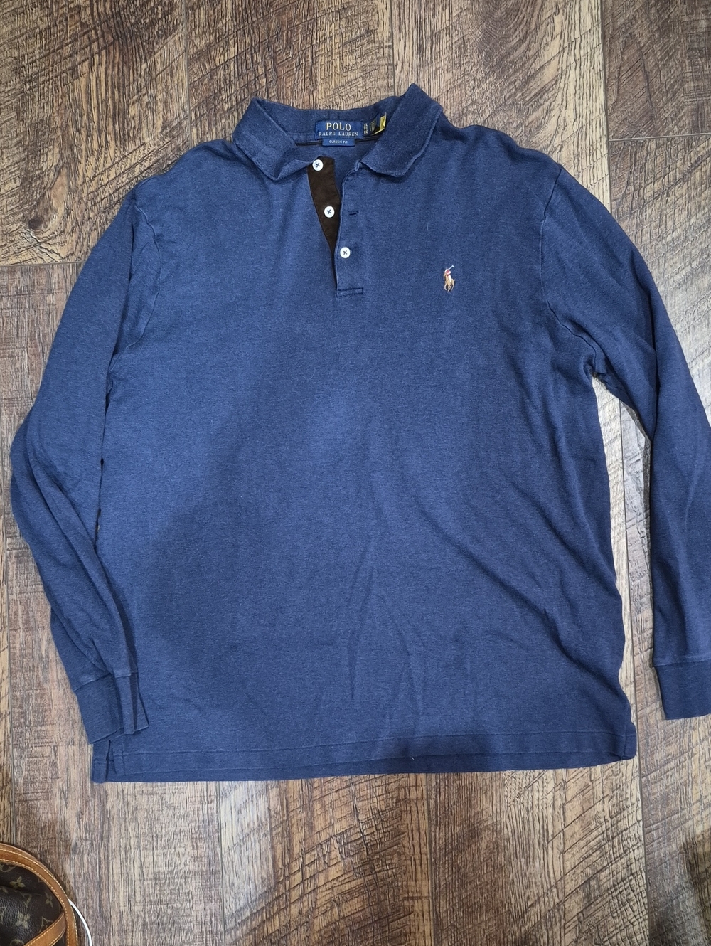 Boys Polo Ralph Lauren Classic Fit Collared Dress Shirt 100% Cotton Size XL